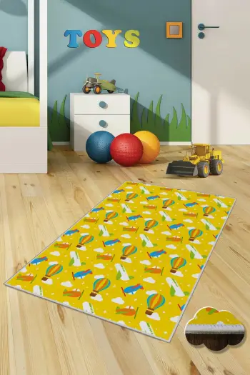 Qilim multikolor për fëmijë, 80x120cm, Conceptum Hypnose, WOOKECE104