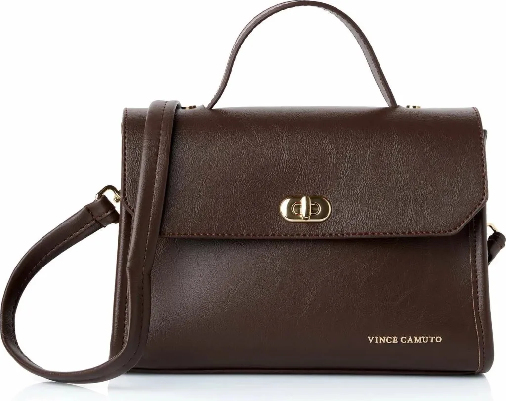 Çantë dore, ngjyrë çokollate, Vince Camuto, Gela - 3