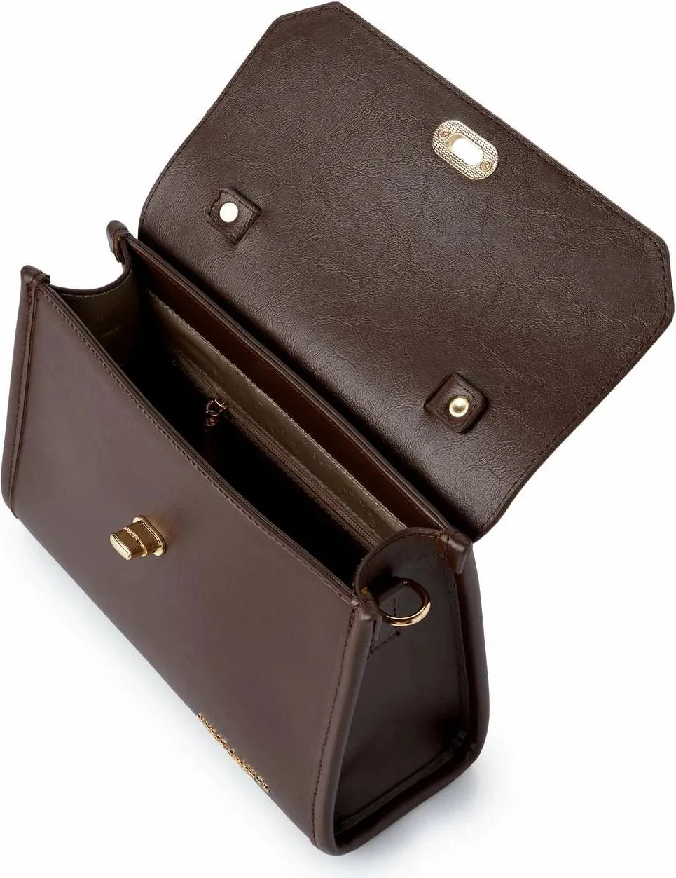 Çantë dore, ngjyrë çokollate, Vince Camuto, Gela - 5