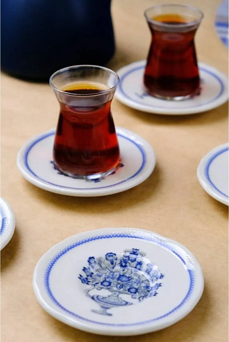 Set filxhanësh për çaj (12 copë), Hermia Concept, FLYCS12PRS1017 - 1