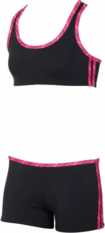 Set bikini sportiv dy pjesësh, ngjyrë fume, Jumeon