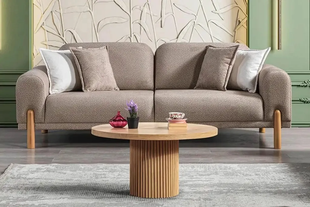 Krevate divan 3-vendësh, Atelier del Sofa, Class Bohem, kafe - 1