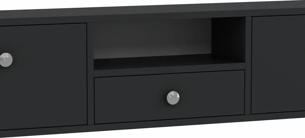 Komodë TV, Skye Decor, anthracite, silver, 1301-DROP-1 - 6