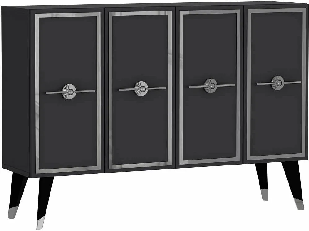 Konsol Skye Decor, anthracite, silver, 8174KM-32 - 4