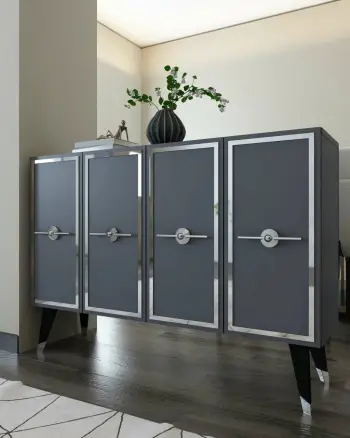 Konsol Skye Decor, anthracite, silver, 8174KM-32