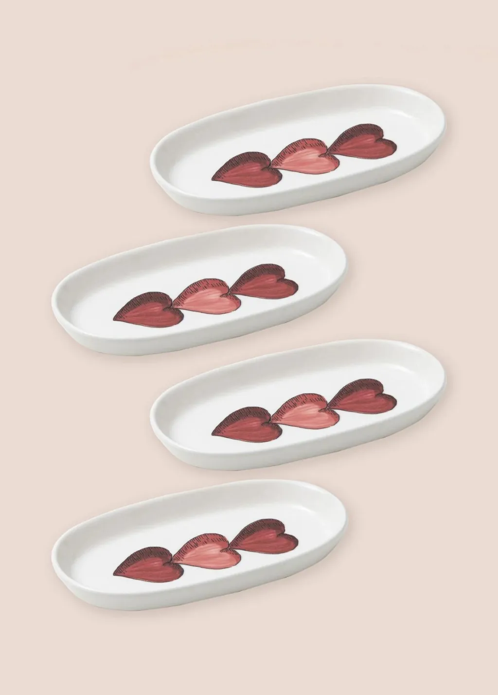 Set pjatash dekorative, 4 copë, Hermia Concept, LUV0018 - 2