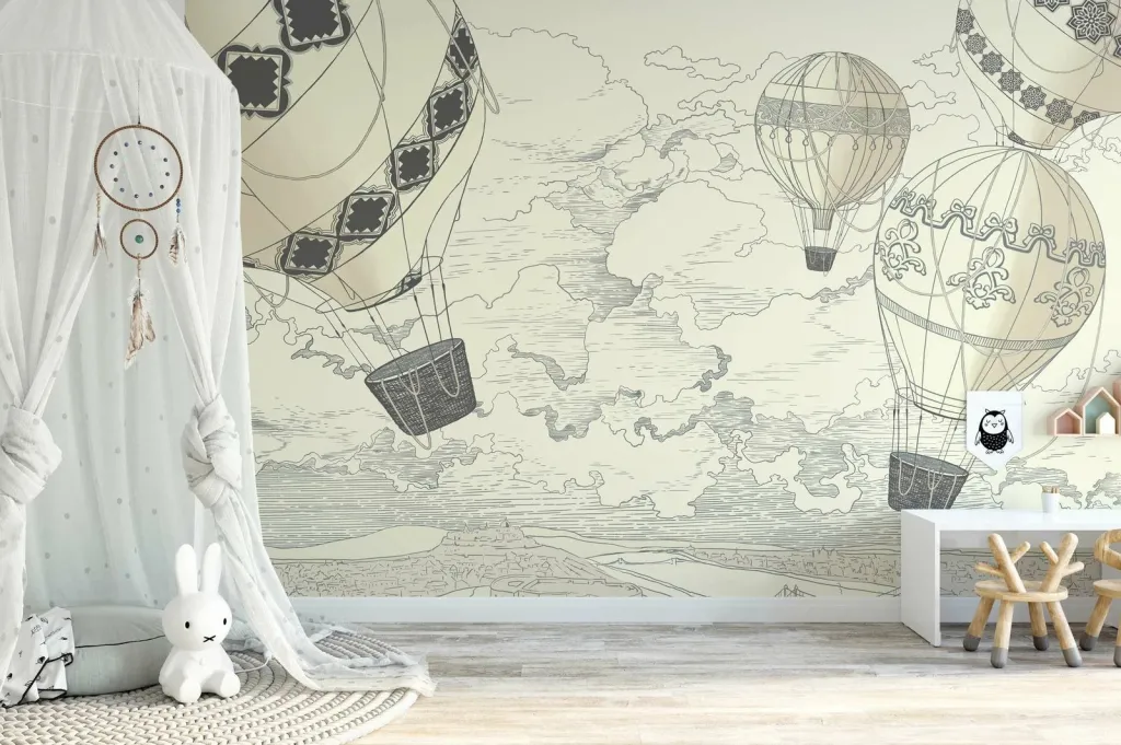 Murale muri Wallity, MDK-00157, 400x270cm - 1