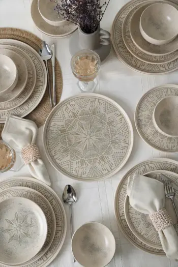 Set enësh për drekë, qeramikë, 24 copë, Hermia Concept, X000158150000000000000000
