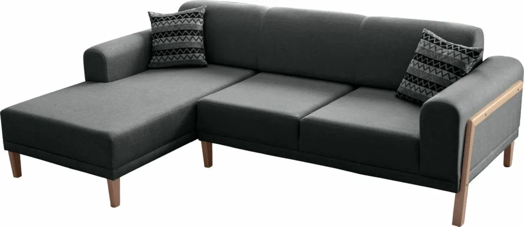 Këndare Atelier del Sofa, ngjyrë latte-relaks, kënd i majtë, anthracite - 9
