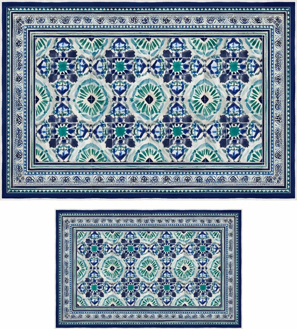 Set tapetash për banjo (2 copë), Mijolnir, Asr27, ngjyrë kaltër - 5