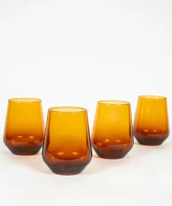 Set gotash qelqi (4 copë), Hermia Concept, Iconic 425, ngjyrë amber