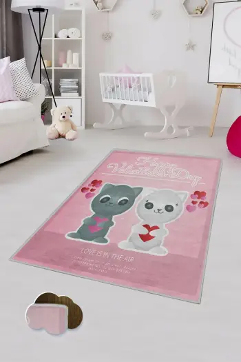 Qilim multikolor për fëmijë, 140x220cm, Conceptum Hypnose, KHMFESTO0026KEÇE