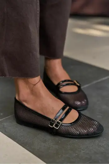 Balerina të zeza për gra, Babette Jumeon, MK1340025YR20-001