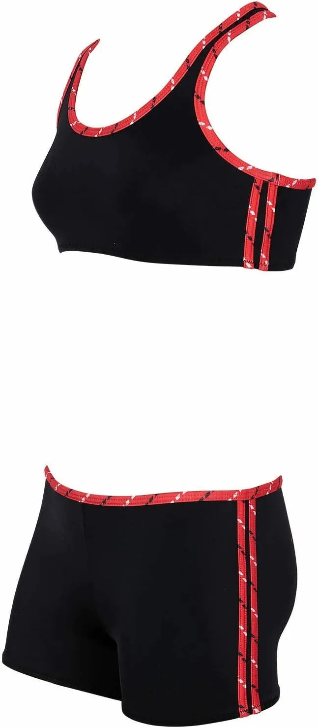 Set bikini sportiv dy pjesësh Jumeon, e zezë - 1