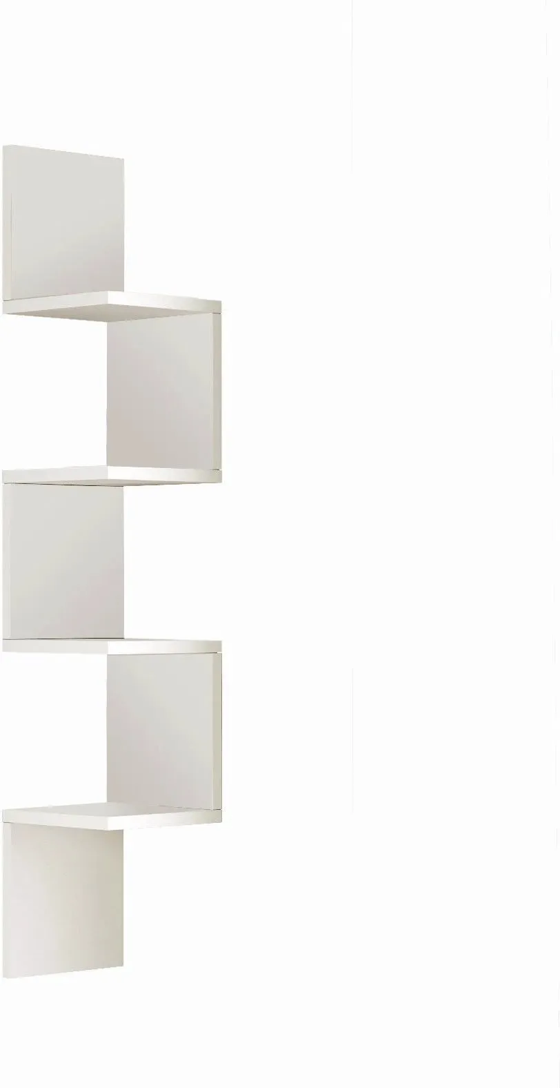Raft muri Skye Decor, i bardhë, Wl9-W - 5