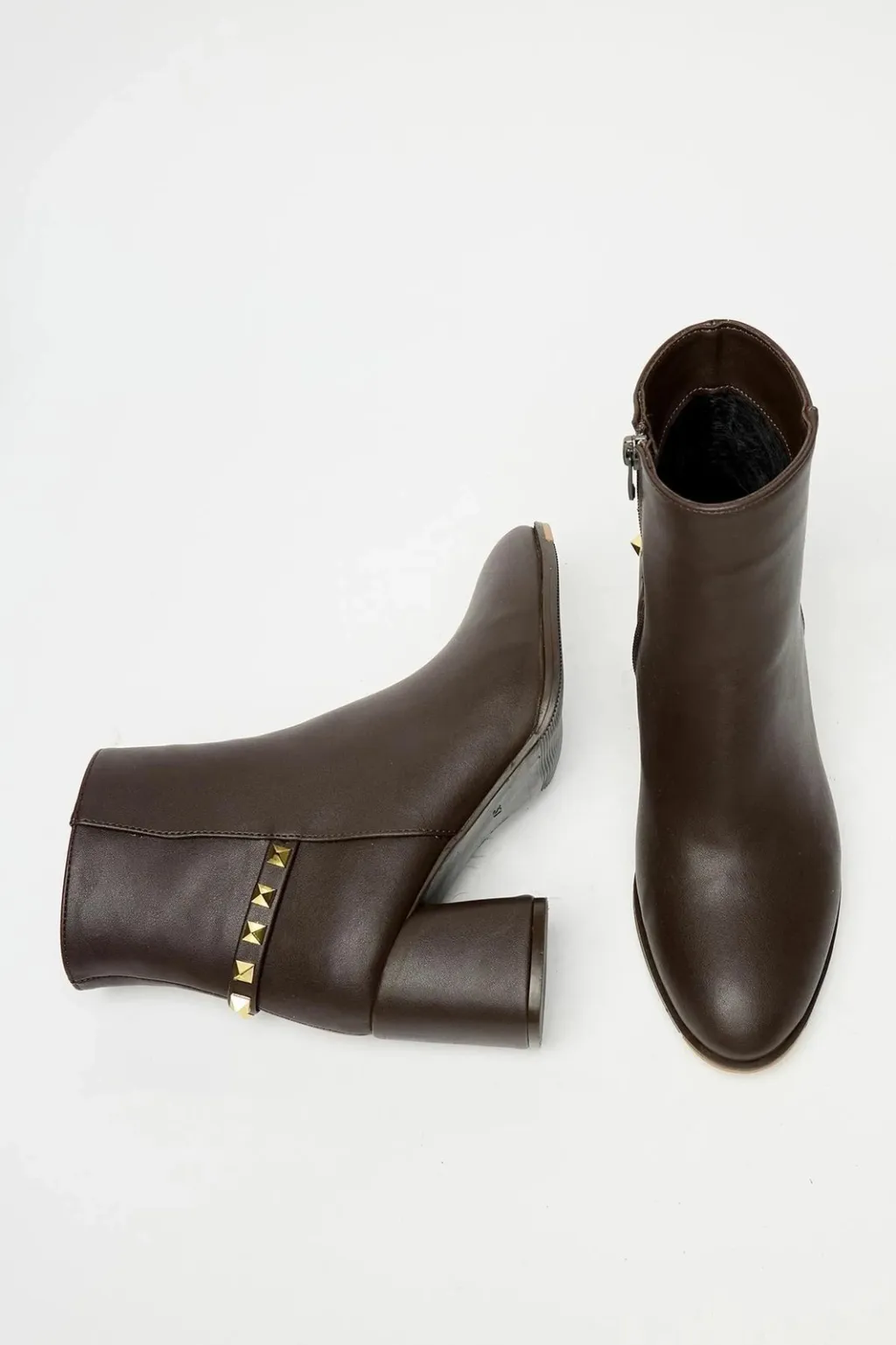 Çizme për gra, ngjyrë kafe, Jumeon, MK1345025KR20-005 - 5