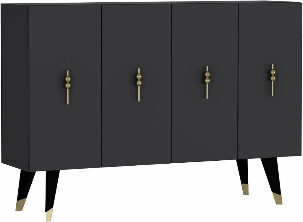 Konsol Skye Decor, anthracite, gold, 8167KM-32 - 4