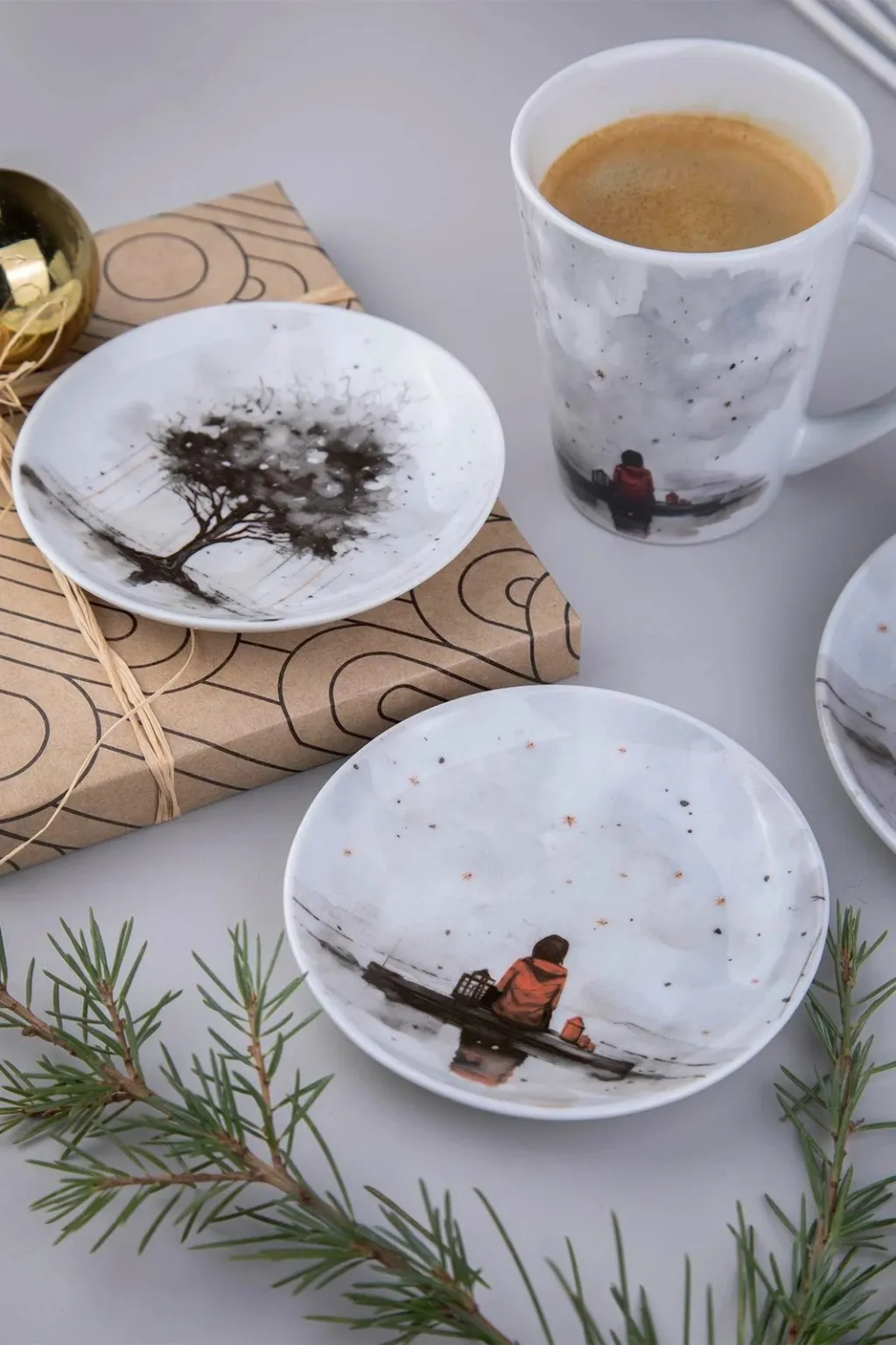 Set për servim torte (6 copë), Hermia Concept, YO10DUS4885688 - 1