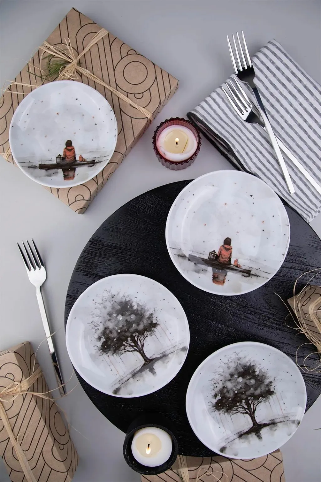 Set për servim torte (6 copë), Hermia Concept, YO10DUS4885688 - 2