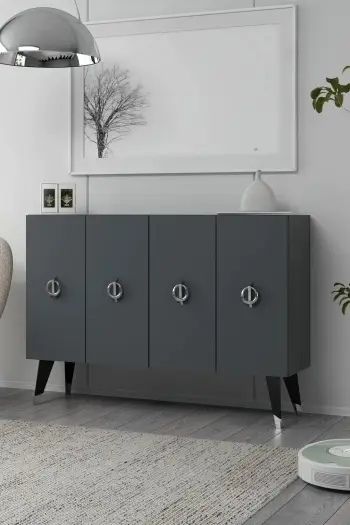 Konsol Skye Decor, anthracite, silver, 8185KM-32