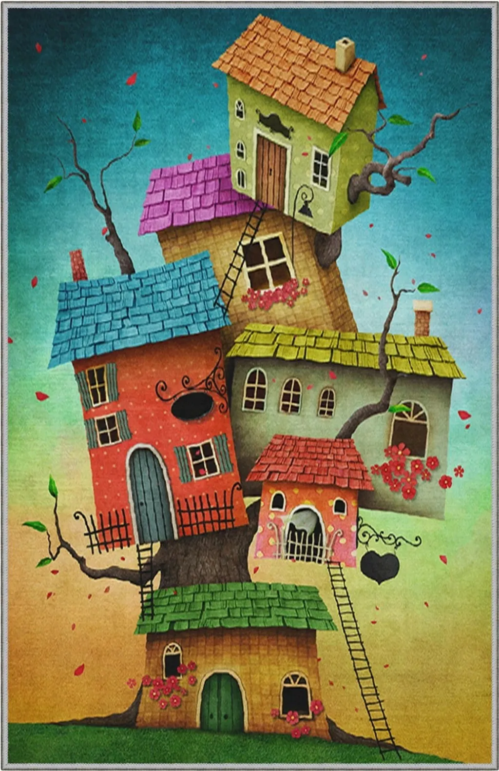 Qilim shumëngjyrësh 140x220 Conceptum Hypnose, KHMFESTO006KEÇE - 7