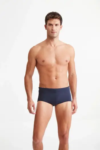 Slip short Jumeon, ngjyrë e kaltër e errët, Duz