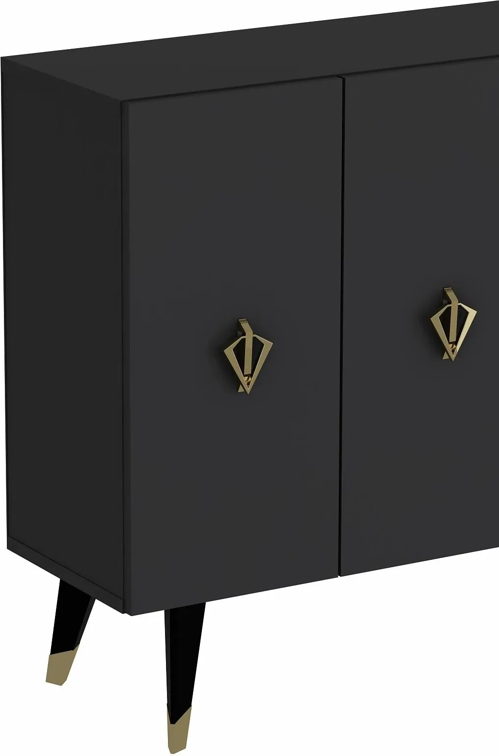 Konsol Skye Decor, anthracite, gold, 8163KM-32 - 5