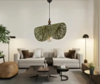 Llambë tavani Opviq Taco W, ngjyrë e gjelbër, kafe