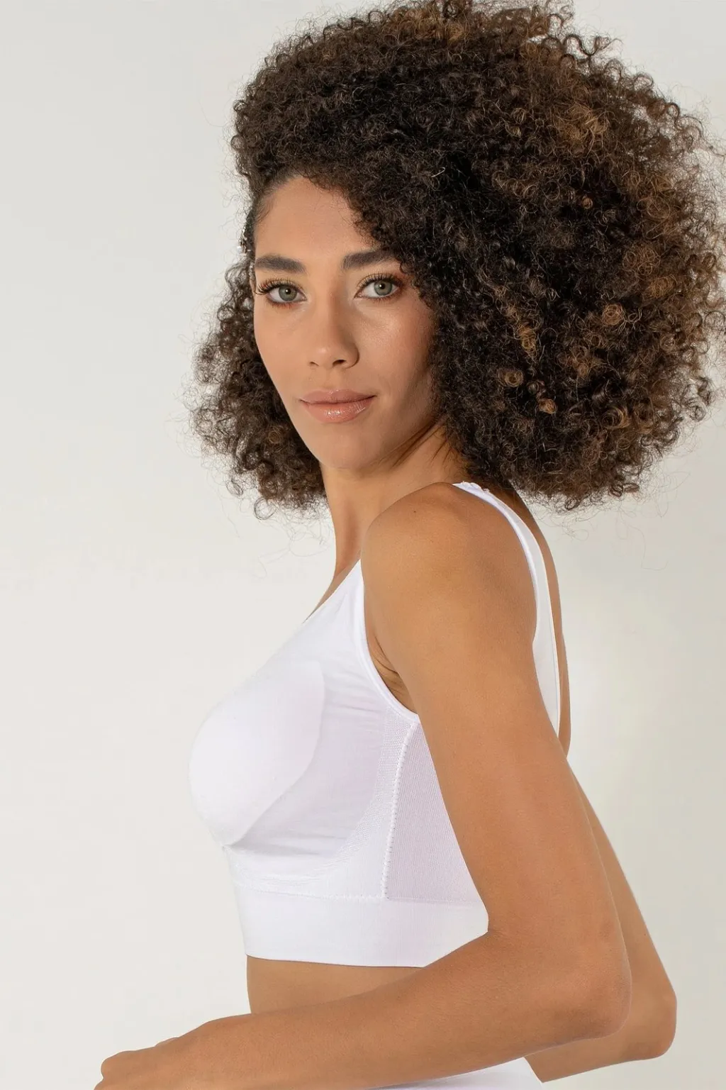 Bustier i bardhë pa vija, Jumeon, 002-000301 - 8