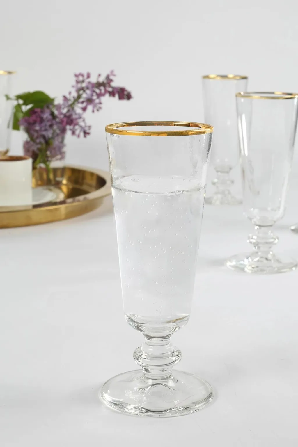 Set gotash prej qelqi (4 copë), Hermia Concept, Pure 180 - ari, transparent - 3