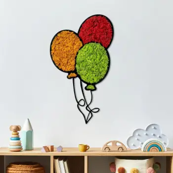 Aksesor dekorativ muri Wallity, myshk, balona