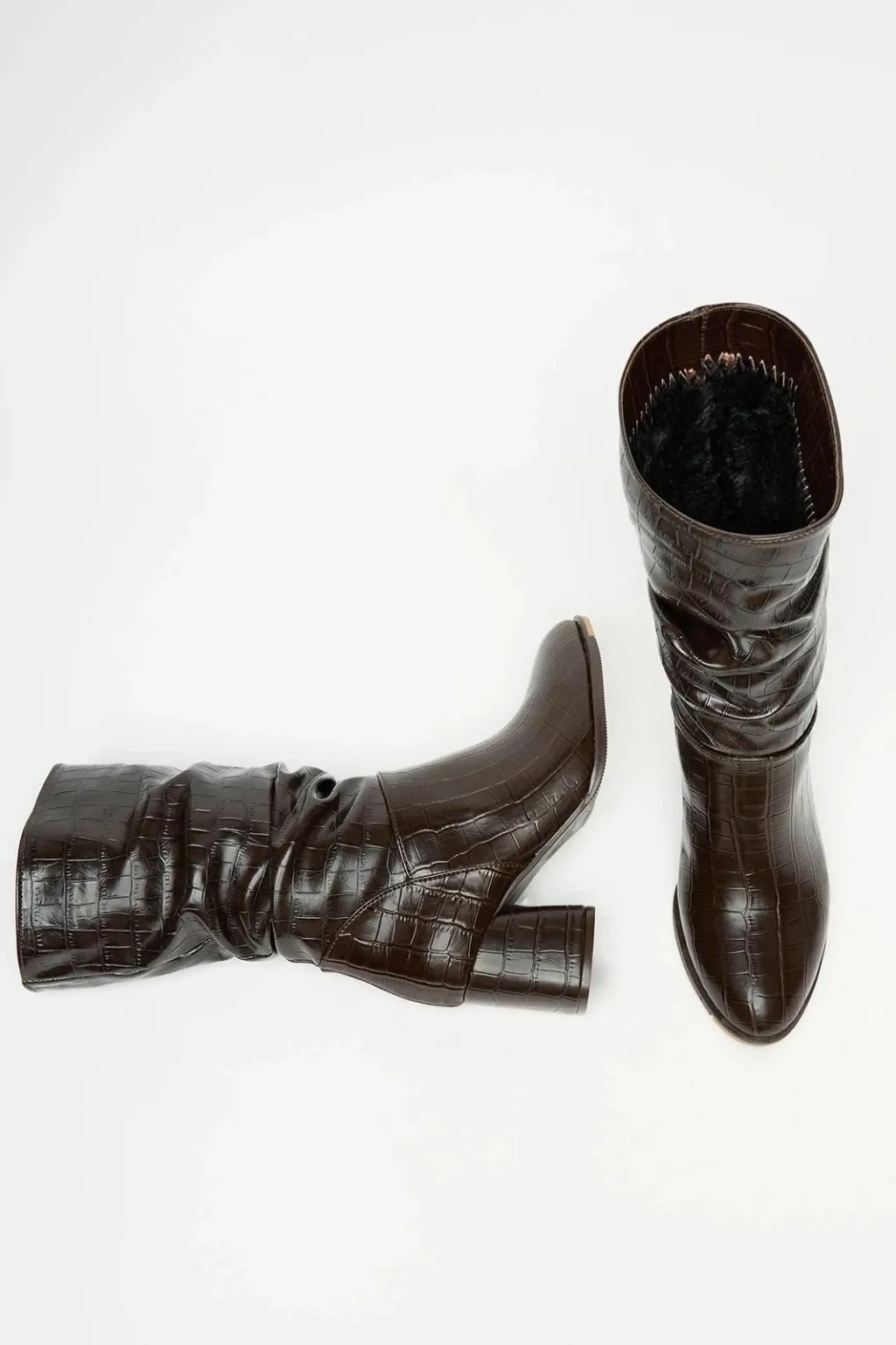 Çizme për gra, ngjyrë kafe, Jumeon, MK1350123KR20-001 - 4