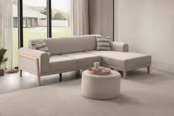 Këndare Atelier del Sofa, latte relax, e djathtë, krem