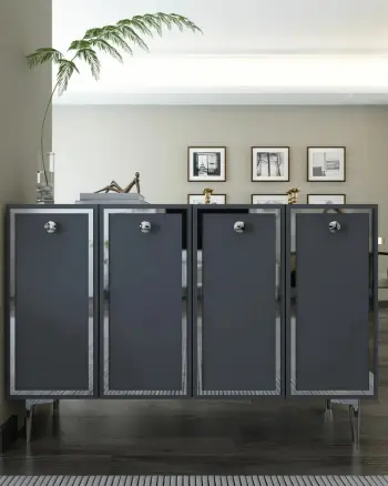 Konsol Skye Decor, anthracite, silver, 8161KM-1