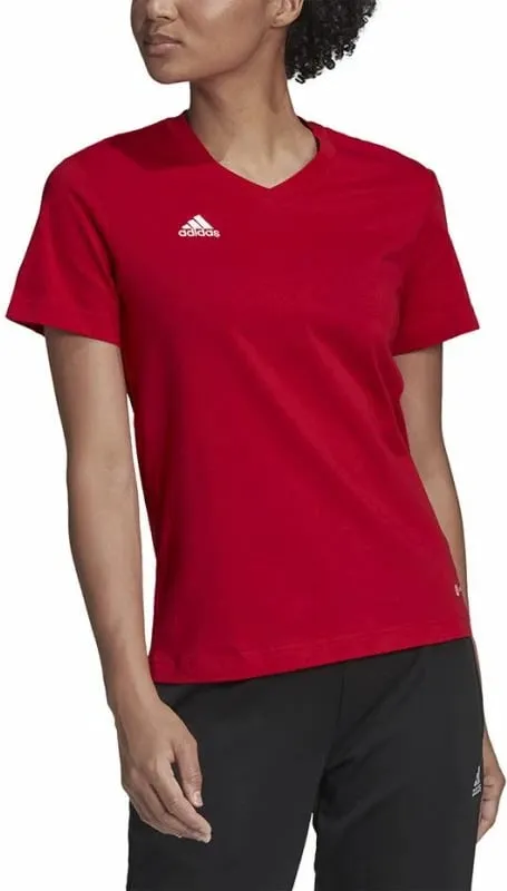 Maicë adidas për femra, e kuqe - 7