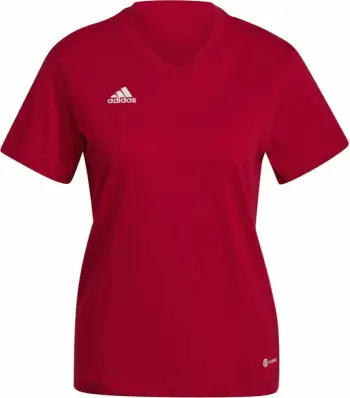 Maicë adidas për femra, e kuqe