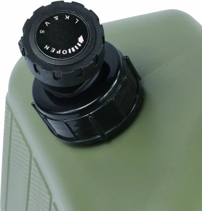 Rezervuar uji Offlander me rubinet për turizëm, 10L, jeshil - 4