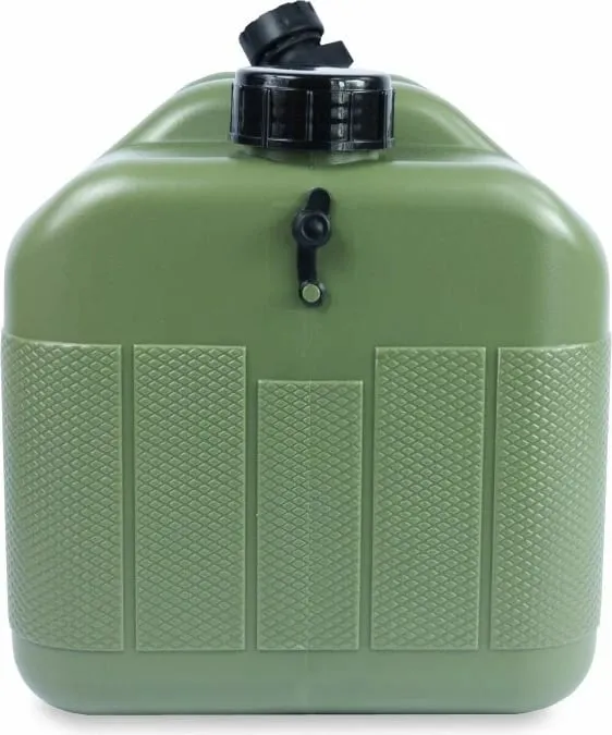 Rezervuar uji Offlander me rubinet për turizëm, 10L, jeshil - 5
