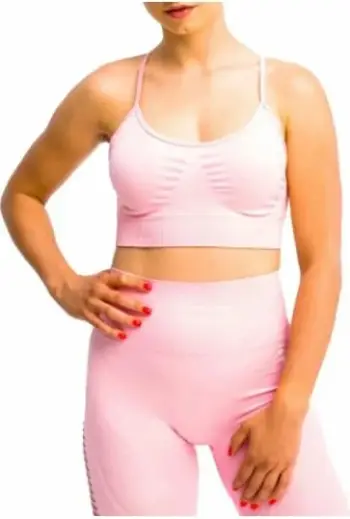Sportive Maicë GymHero, California Cute Bra, për Femra, rozë