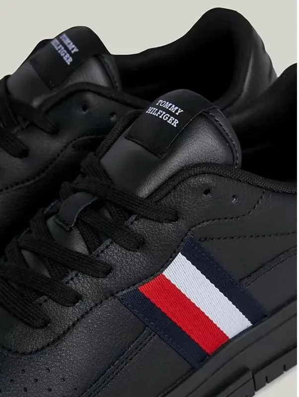 Këpucë për meshkuj Tommy Hilfiger Supercup, të zeza - 3