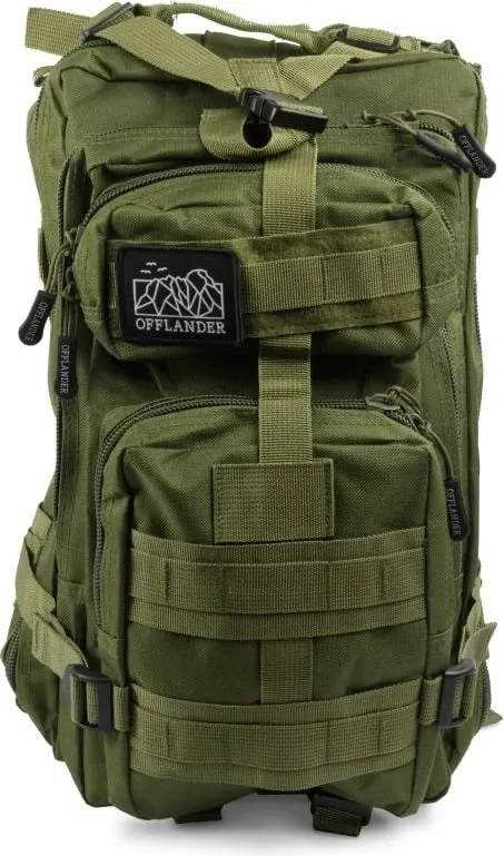 Çantë shpine për turizëm Offlander, 25L, e gjelbër - 3