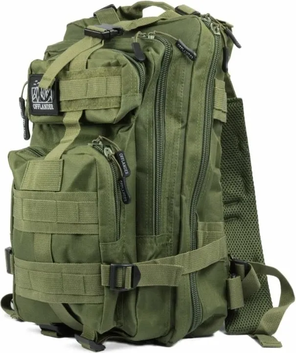 Çantë shpine për turizëm Offlander, 25L, e gjelbër - 5