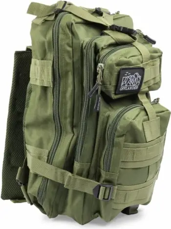 Çantë shpine për turizëm Offlander, 25L, e gjelbër