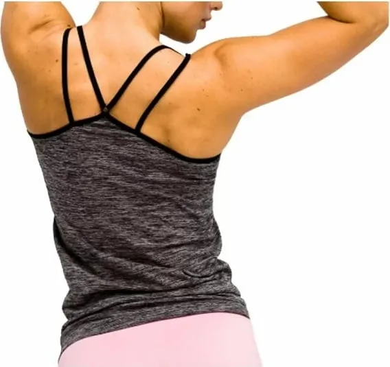Maicë për femra GymHero, gri - 2