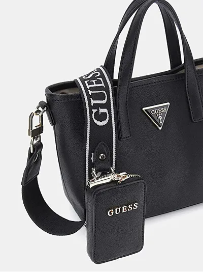 Set çantash për femra GUESS, të zeza - 4