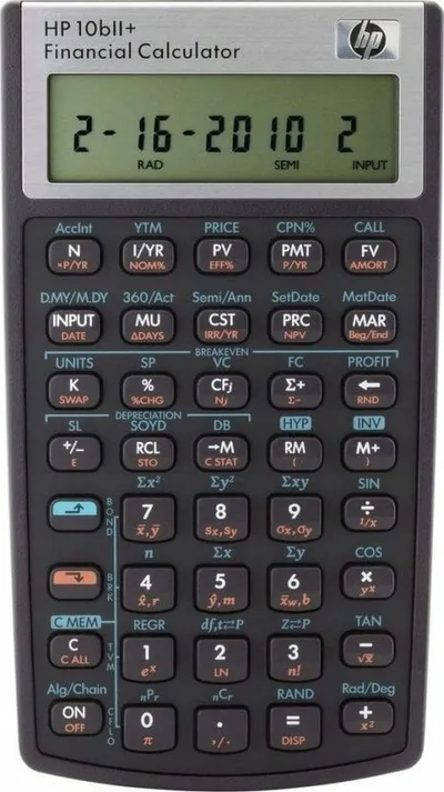 Kalkulator financiar HP 10bII Plus Bluestar, 170 funksione, i zi - 2