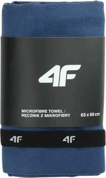 Peshqir quick dry 4F U052, mikrofibër, i kaltër i errët