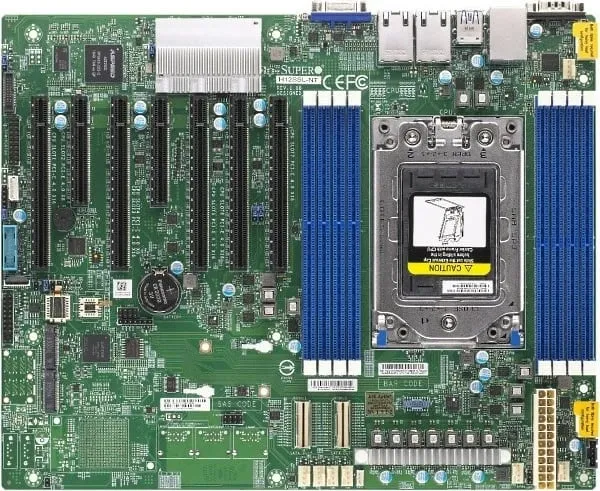 Kasë Supermicro MBD-H12SSL-NT-O, AMD, Socket SP3, AMD EPYC, DDR4-SDRAM, 2 TB, DIMM - 1