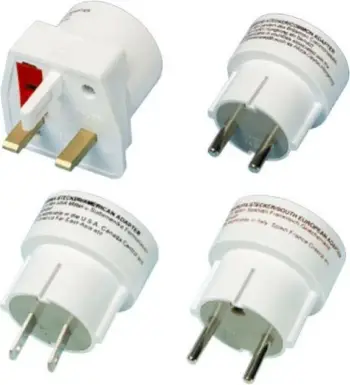 Adapter - 4 koka kualitative te rrymes per vende te ndryshme - mundeson e kyqjen e paisjeve tona ne priza te ndryshme boterore