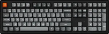 Tastierë Keychron K10M-H4, Full Size, Banana Switch, gri-e zezë